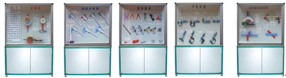 CLG-117型《大型量具》示教陳列柜