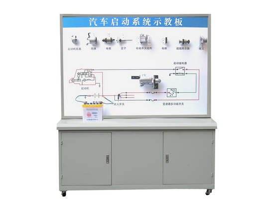 汽車起動系統(tǒng)示教板、汽車起動系統(tǒng)實訓臺