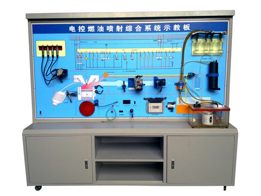 汽車傳感器系統(tǒng)考核裝置、電控燃油噴射綜合系統(tǒng)示教板