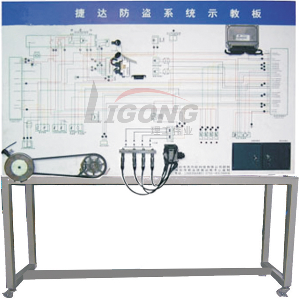 防盜系統(tǒng)示教板，http://www.edulg.com