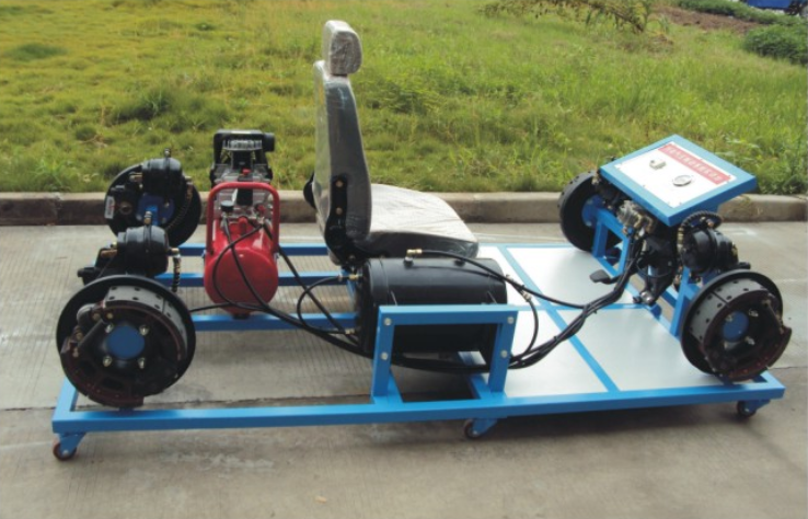 軍用運(yùn)輸車氣壓制動系統(tǒng)實(shí)訓(xùn)裝置