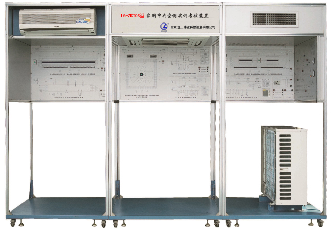 LG-ZKT03型 家用中央空調(diào)實訓(xùn)考核裝置