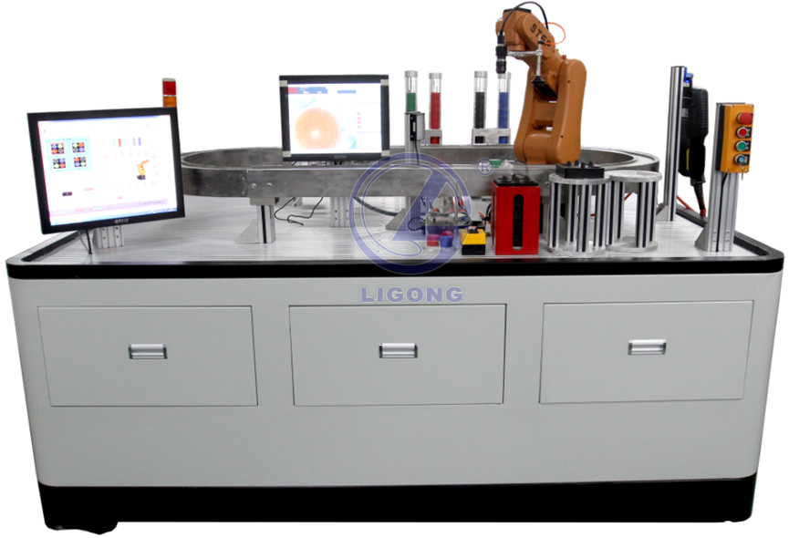 工業(yè)機(jī)器人與智能視覺系統(tǒng)應(yīng)用實(shí)訓(xùn)平臺(tái)