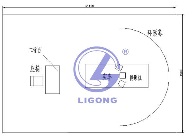 大型運(yùn)輸車駕駛模擬器