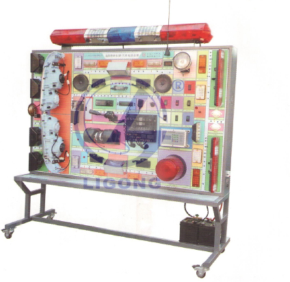 消防特種車輛全車電器系統(tǒng)訓(xùn)練平臺