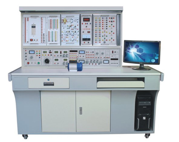 電工·模電·數(shù)電·電拖·單片機(jī)·PLC·傳感器技術(shù)綜合實(shí)訓(xùn)考核裝置