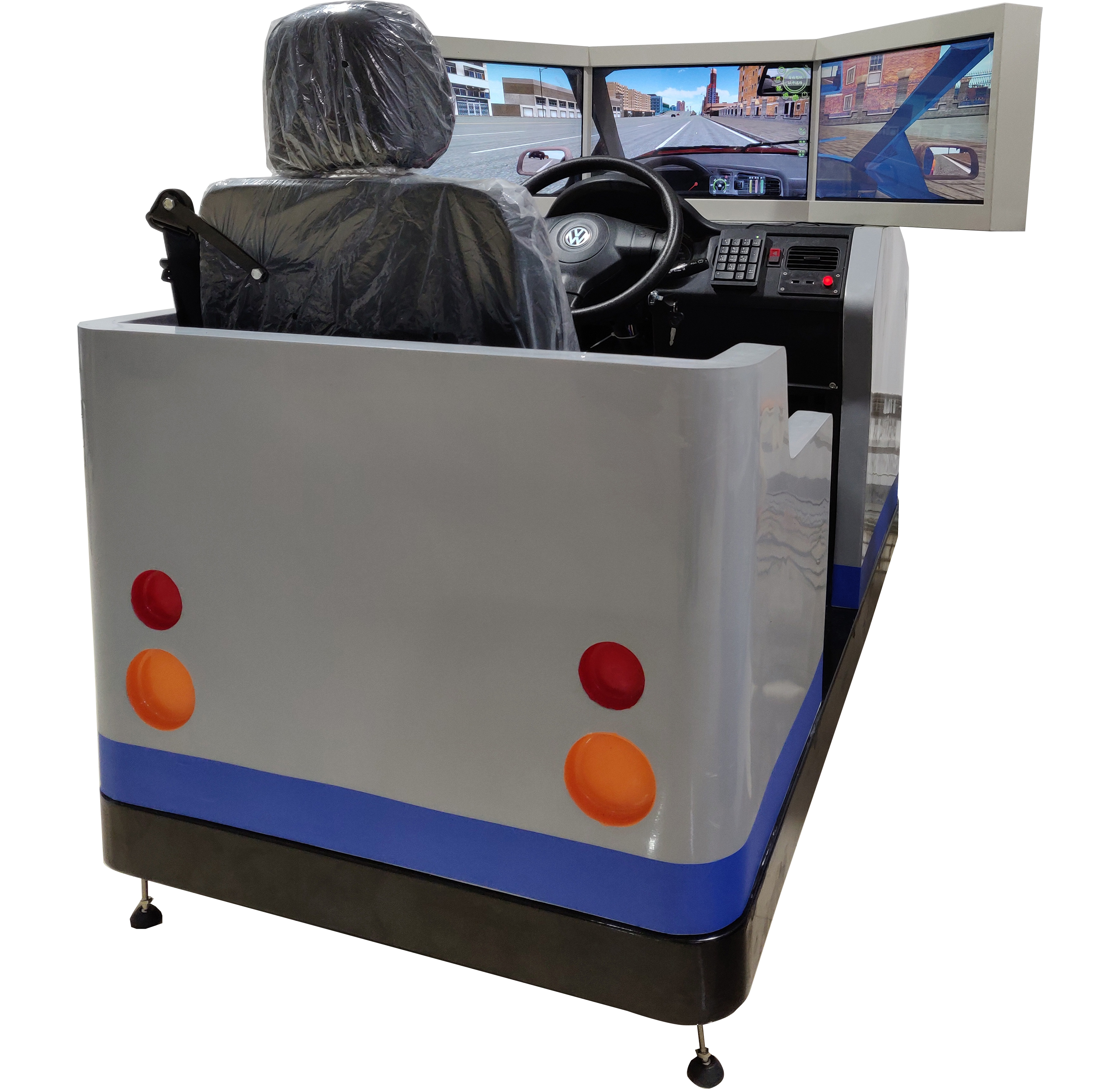 三屏汽車駕駛模擬器