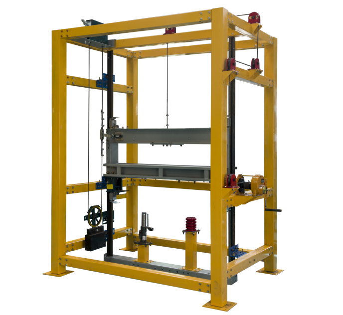 電梯限速器安全鉗聯(lián)動機構(gòu)實訓考核裝置