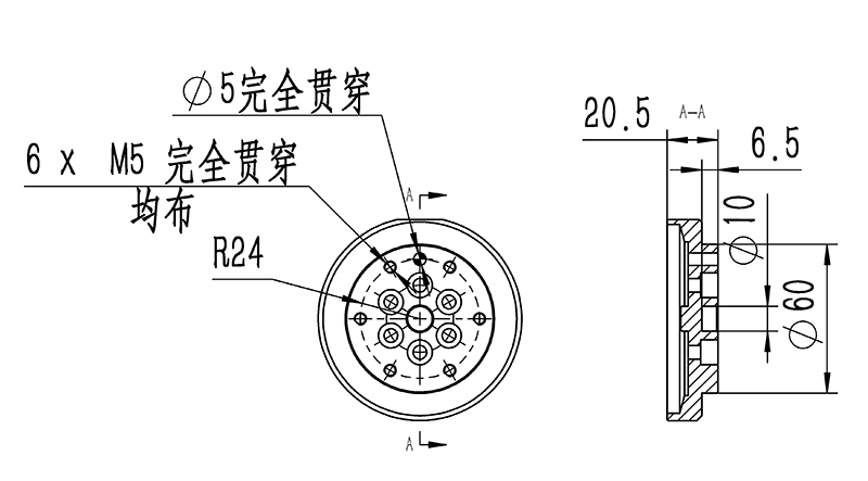 工業(yè)機器人參數(shù)圖