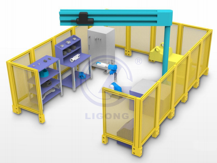 工業(yè)機(jī)器人機(jī)械拆裝及電氣拆裝平臺(tái)