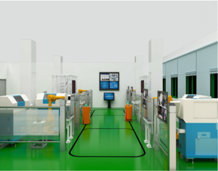 LGJ-SJ10智能機器人個性化訂制多智能體生產(chǎn)線