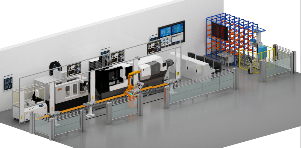 LGJ-SJ13智能機(jī)器人個(gè)性化定制多智能體生產(chǎn)線