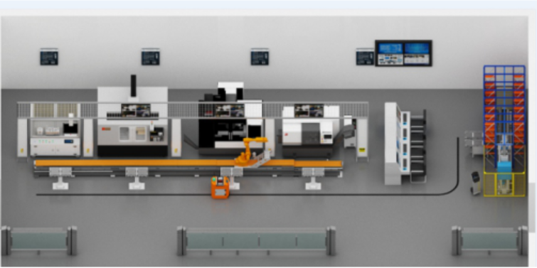LGJ-SJ13智能機(jī)器人個(gè)性化定制多智能體生產(chǎn)線