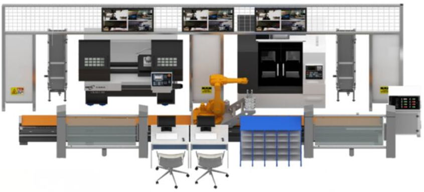 LGJ-SJ14智能機(jī)器人個(gè)性化定制多智能體生產(chǎn)線