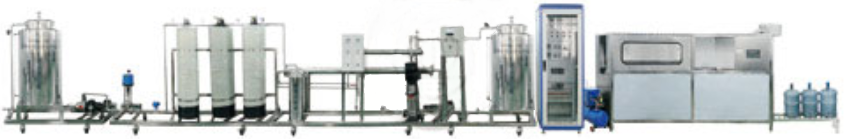 純凈水自動(dòng)化生產(chǎn)線實(shí)訓(xùn)系統(tǒng)(工程型)