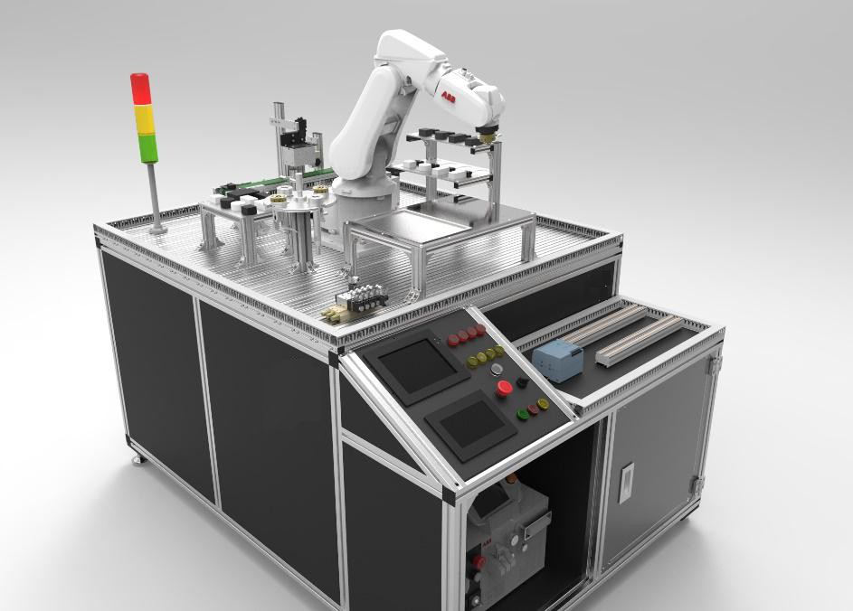 工業(yè)機器人示教編程實驗工作站