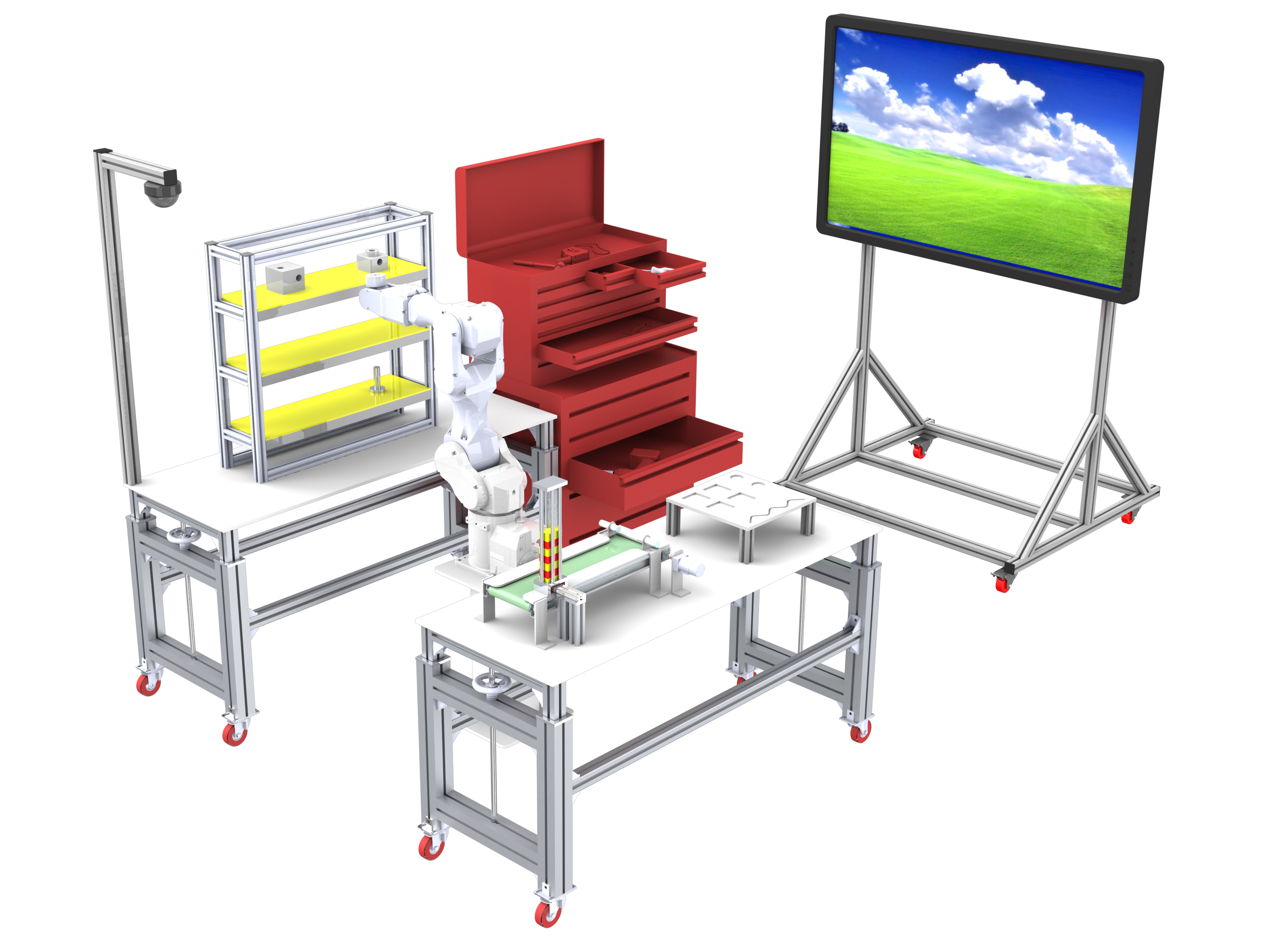 工業(yè)機器人拆裝調(diào)試實訓(xùn)臺