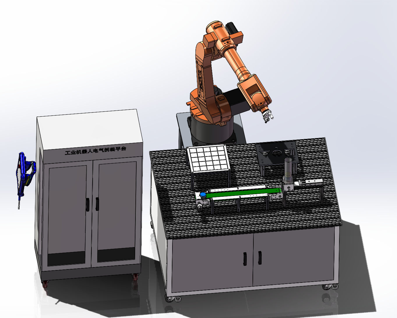 工業(yè)機器人維護維修實訓工作站