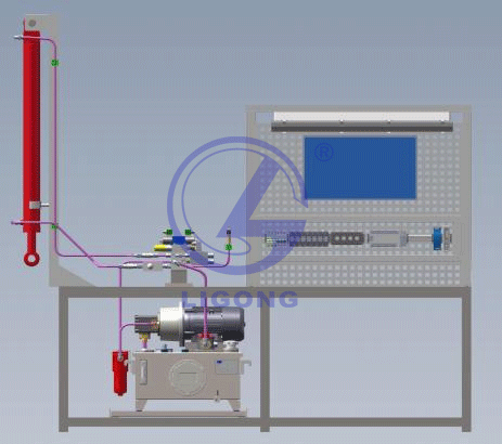 液壓啟閉機調(diào)試及故障診斷裝置